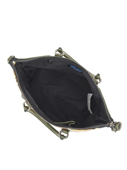 G3 PLUS LARGE MULTICOLOR Borsa piattina shopping trasformabile giungla - Borse Donna