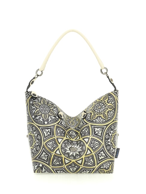 G3 PLUS LARGE MULTICOLOR Borsa piattina shopping trasformabile mandala - Borse Donna
