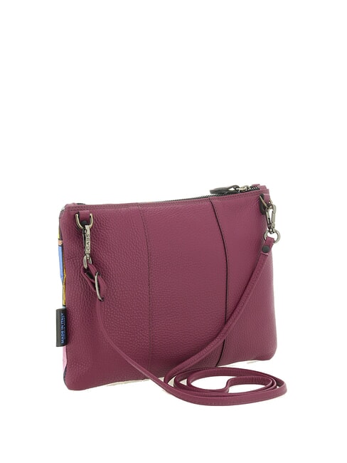 BEYONCE MULTICOLOR M Pochette in pelle con tracolla murales geometrico - Borse Donna