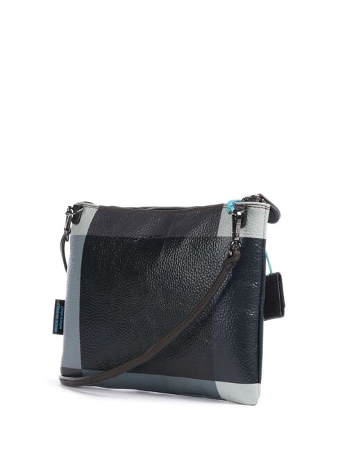 BEYONCE POP M Pochette in pelle con tracolla geometrico nero - Borse Donna