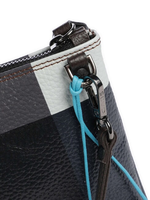 BEYONCE POP M Pochette in pelle con tracolla geometrico nero - Borse Donna