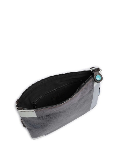 BEYONCE POP M Pochette in pelle con tracolla geometrico nero - Borse Donna