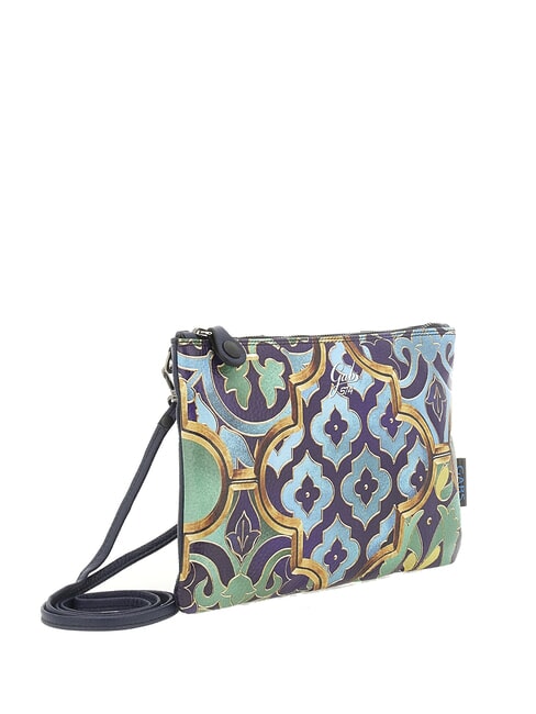 BEYONCE MULTICOLOR M Pochette in pelle con tracolla vetrata ornamentale - Borse Donna