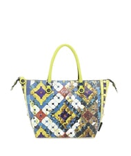 GABS G3 PLUS MEDIUM MULTICOLOR Borsa piattina shopping trasformabile paillettes rombi - Borse Donna - 3