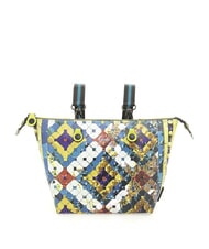 GABS G3 PLUS MEDIUM MULTICOLOR Borsa piattina shopping trasformabile paillettes rombi - Borse Donna - 7