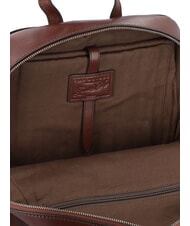 THE BRIDGE ALBERTO Zaino porta PC 13", in pelle Marrone/Palladio           - Zaini da lavoro porta PC - 3