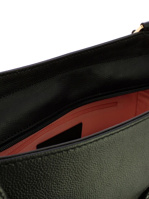 AMELIA Borsa a spalla, in pelle Nero Oro - Borse Donna