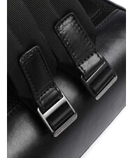 THE BRIDGE FILIPPO Zaino in pelle, porta pc 13" nero/rutenio scuro opaco - Zaini da lavoro porta PC - 3