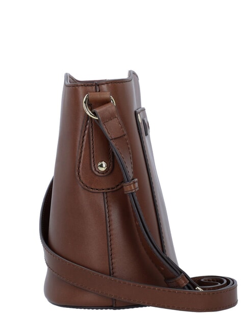 CECILIA Tracolla in pelle MARRONE - Borse Donna