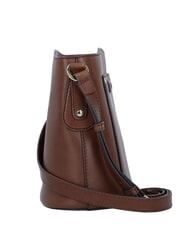 THE BRIDGE CECILIA Tracolla in pelle MARRONE - Borse Donna - 3