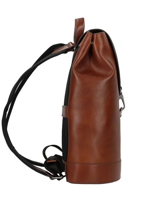 GIACOMO Zaino porta PC 13", in pelle Marrone/Rutenio                - Zaini da lavoro porta PC