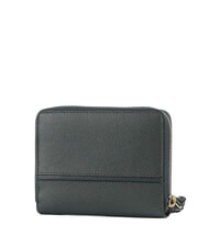 THE BRIDGE DOMITILLA Portafoglio medio pelle zip around malachite abb.oro - Portafogli Donna - 2