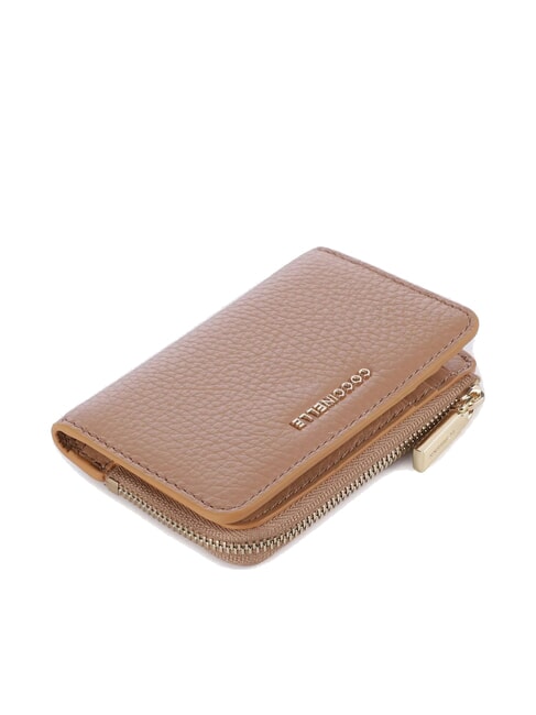 METALLIC SOFT Leather card holder skin - Portafogli Donna