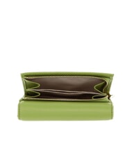 COCCINELLE METALLIC SOFT Portafoglio bifold pelle martellata guacamole - Portafogli Donna - 3
