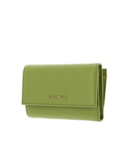 COCCINELLE METALLIC SOFT Portafoglio bifold pelle martellata guacamole - Portafogli Donna - 4