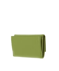 COCCINELLE METALLIC SOFT Portafoglio bifold pelle martellata guacamole - Portafogli Donna - 5