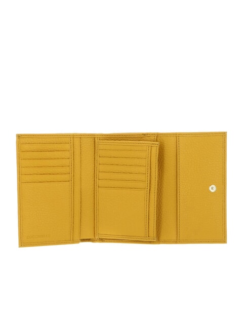 METALLIC SOFT Portafoglio bifold pelle martellata soleado - Portafogli Donna