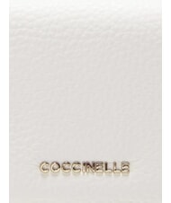 COCCINELLE METALLIC SOFT Small leather wallet blanco - Portafogli Donna - 3