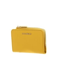 COCCINELLE METALLIC SOFT Leather card holder soleado - Portafogli Donna - 3