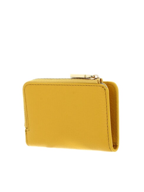 METALLIC SOFT Leather card holder soleado - Portafogli Donna