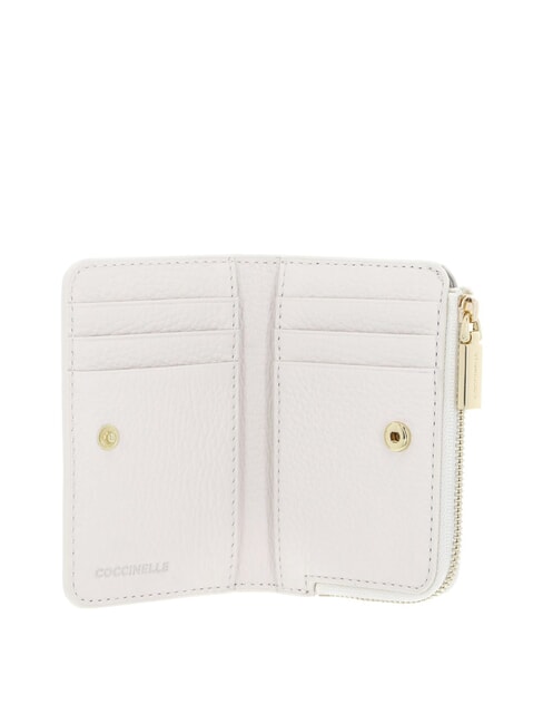 METALLIC SOFT Leather card holder blanco - Portafogli Donna