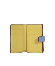 COCCINELLE METALLIC TRICOLOR Leather wallet - Portafogli Donna