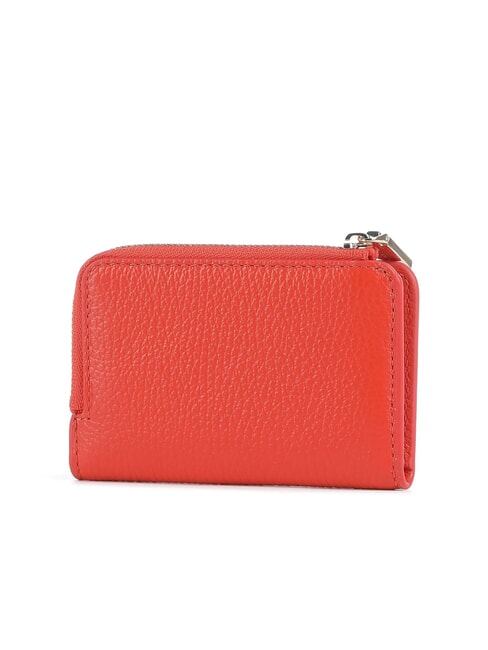 METALLIC SOFT Leather card holder gazpacho - Portafogli Donna