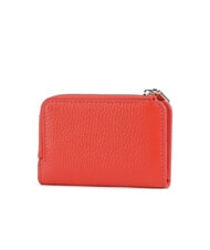 COCCINELLE METALLIC SOFT Leather card holder gazpacho - Portafogli Donna - 3