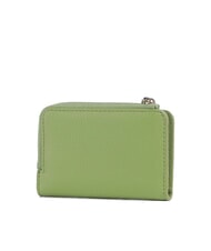 COCCINELLE METALLIC SOFT Leather card holder guacamole - Portafogli Donna - 3