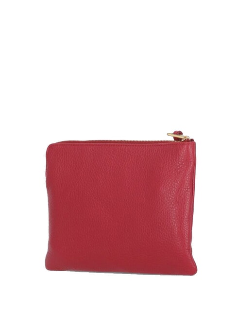 ALIAS Pochette in pelle martellata sangria - Borse Donna