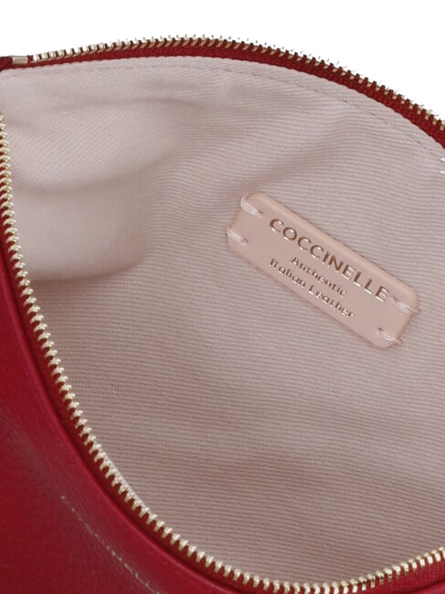 ALIAS Pochette in pelle martellata sangria - Borse Donna