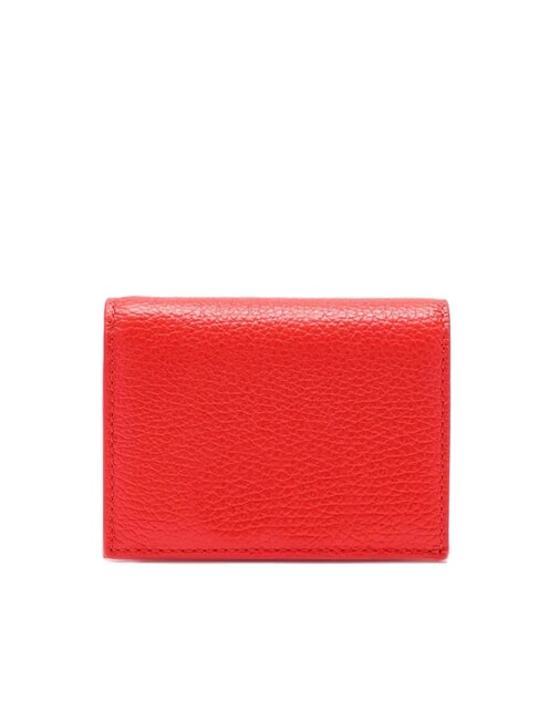 METALLIC SOFT Small leather wallet gazpacho - Portafogli Donna