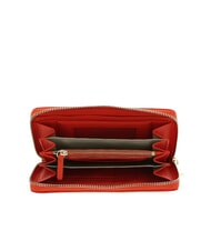 COCCINELLE METALLIC SOFT Portafoglio zip pelle martellata gazpacho - Portafogli Donna - 2