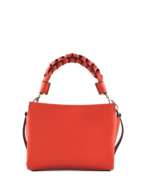 BOHEME GRANA DOUBLE Borsa piccola a mano in pelle martellata gazpacho - Borse Donna