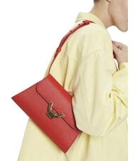 COCCINELLE DEW Borsa a spalla, in pelle gazpacho - Borse Donna - 6