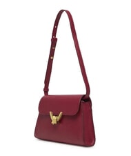 COCCINELLE DEW Borsa a spalla, in pelle sangria - Borse Donna - 3