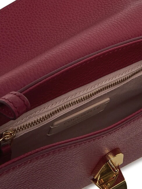 DEW Borsa a spalla, in pelle sangria - Borse Donna