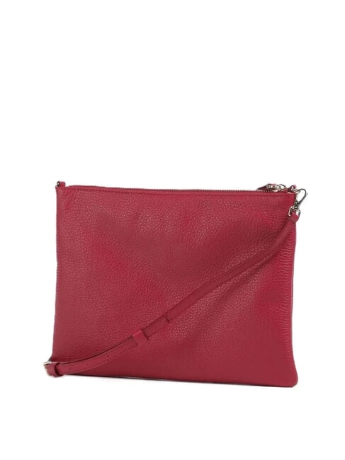 BEST CROSSBODY Bustina in pelle sangria - Borse Donna