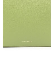 COCCINELLE TEBE Borsa piccola pelle martellata guacamole - Borse Donna - 3