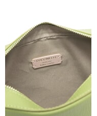 COCCINELLE TEBE Borsa piccola pelle martellata guacamole - Borse Donna - 4