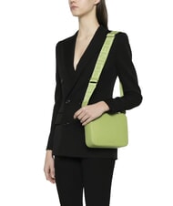COCCINELLE TEBE Borsa piccola pelle martellata guacamole - Borse Donna - 5