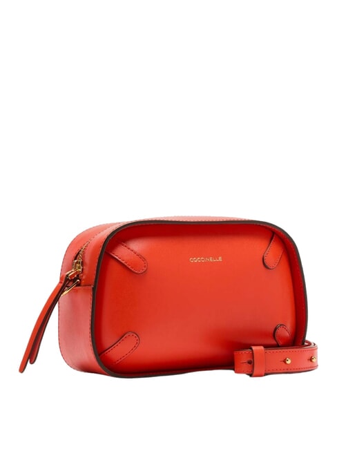 MALETA CALF Mini Bag a tracolla, in pelle gazpacho - Borse Donna