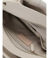 COCCINELLE MALORY Shopper a mano, con tracolla blanco - Borse Donna - 6