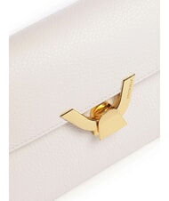 COCCINELLE DEW Borsa a spalla, in pelle blanco - Borse Donna - 3