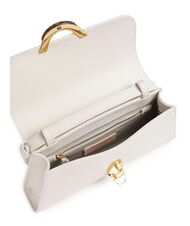 COCCINELLE DEW Borsa a spalla, in pelle blanco - Borse Donna - 4