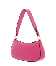 COCCINELLE MERVEILLE Borsa a spalla in pelle martellata new fucsia - Borse Donna - 3