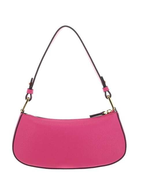 MERVEILLE Borsa a spalla in pelle martellata new fucsia - Borse Donna