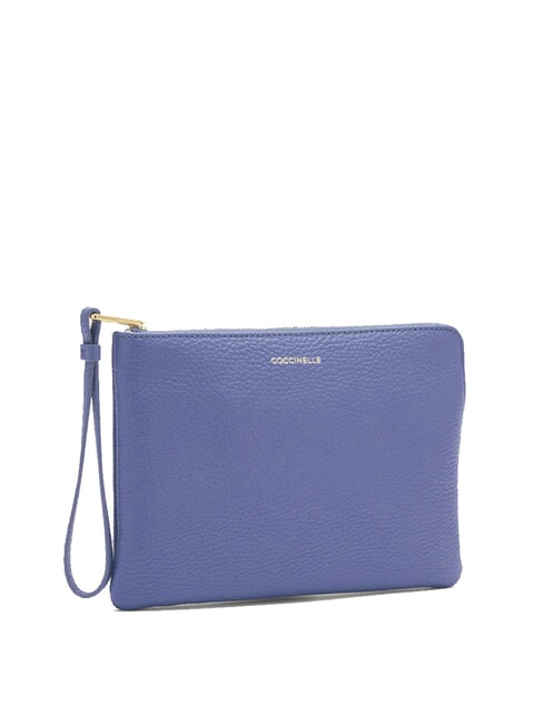 ALIAS Pochette in pelle martellata azul - Borse Donna