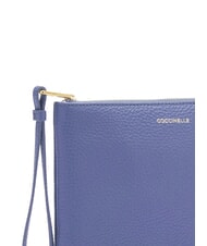 COCCINELLE ALIAS Pochette in pelle martellata azul - Borse Donna - 3