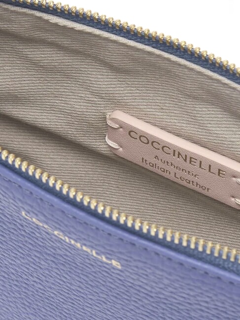 ALIAS Pochette in pelle martellata azul - Borse Donna